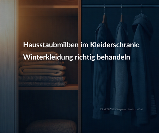 Hausstaubmilben im Kleiderschrank – Winterkleidung richtig behandeln