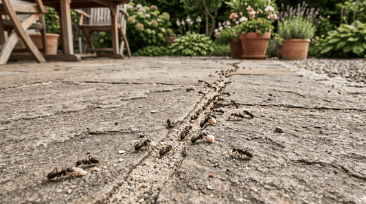 Ameisen auf der Terrasse bekämpfen – 5 Lösungen ohne Gift