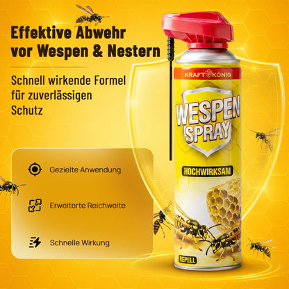 Wespenspray mit Sprührohr – 500ml – Bild 2