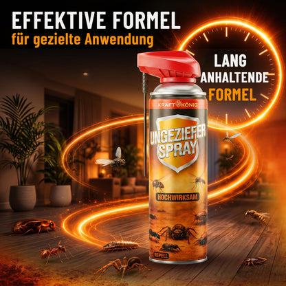 Ungezieferspray mit Sprührohr – 500ml – Bild 6