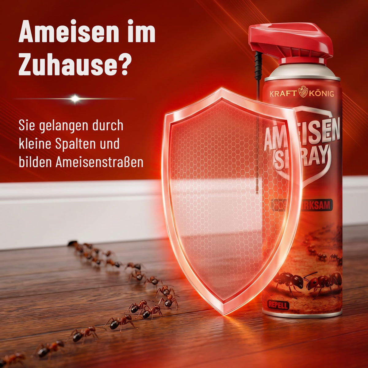 Ameisenspray mit Sprührohr – 500ml – Bild 4