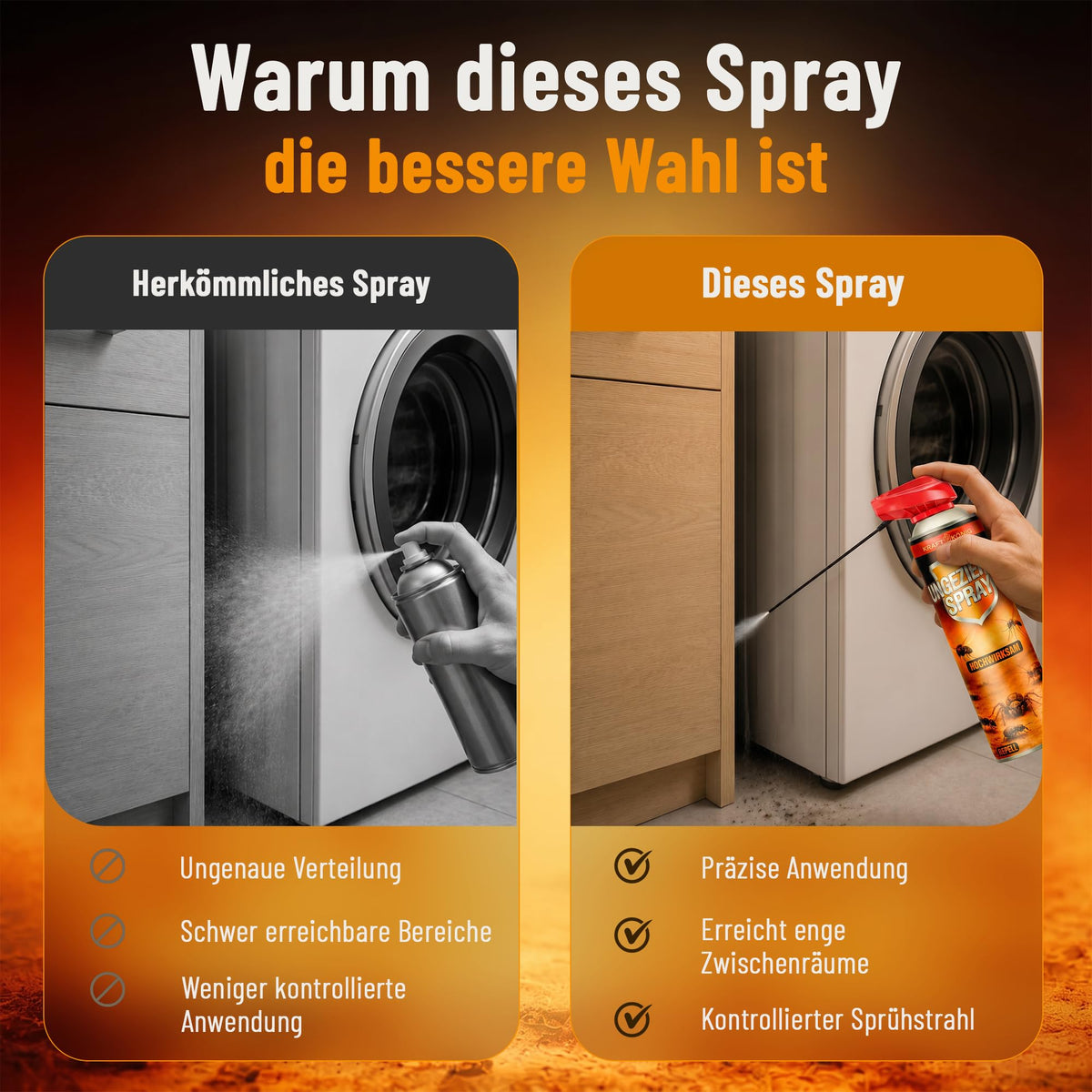 Ungezieferspray mit Sprührohr – 500ml – Bild 5