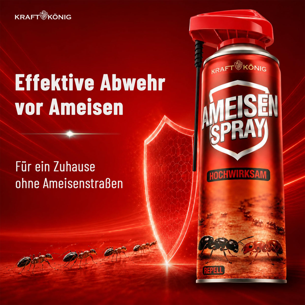 Ameisenspray mit Sprührohr – 500ml – Bild 2