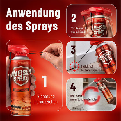 Ameisenspray mit Sprührohr – 500ml – Bild 9