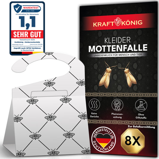 Kleidermottenfalle – 8 Stück
