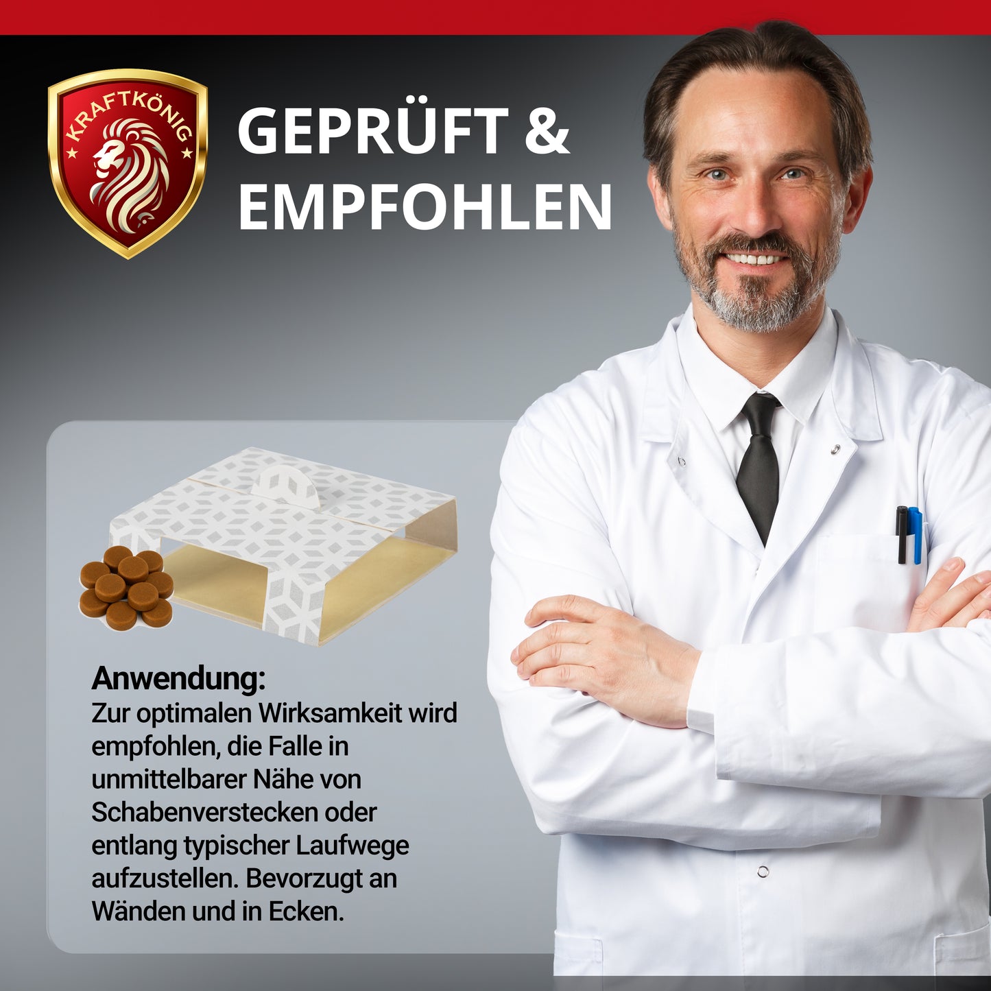 Schabenfalle – 12 Stück