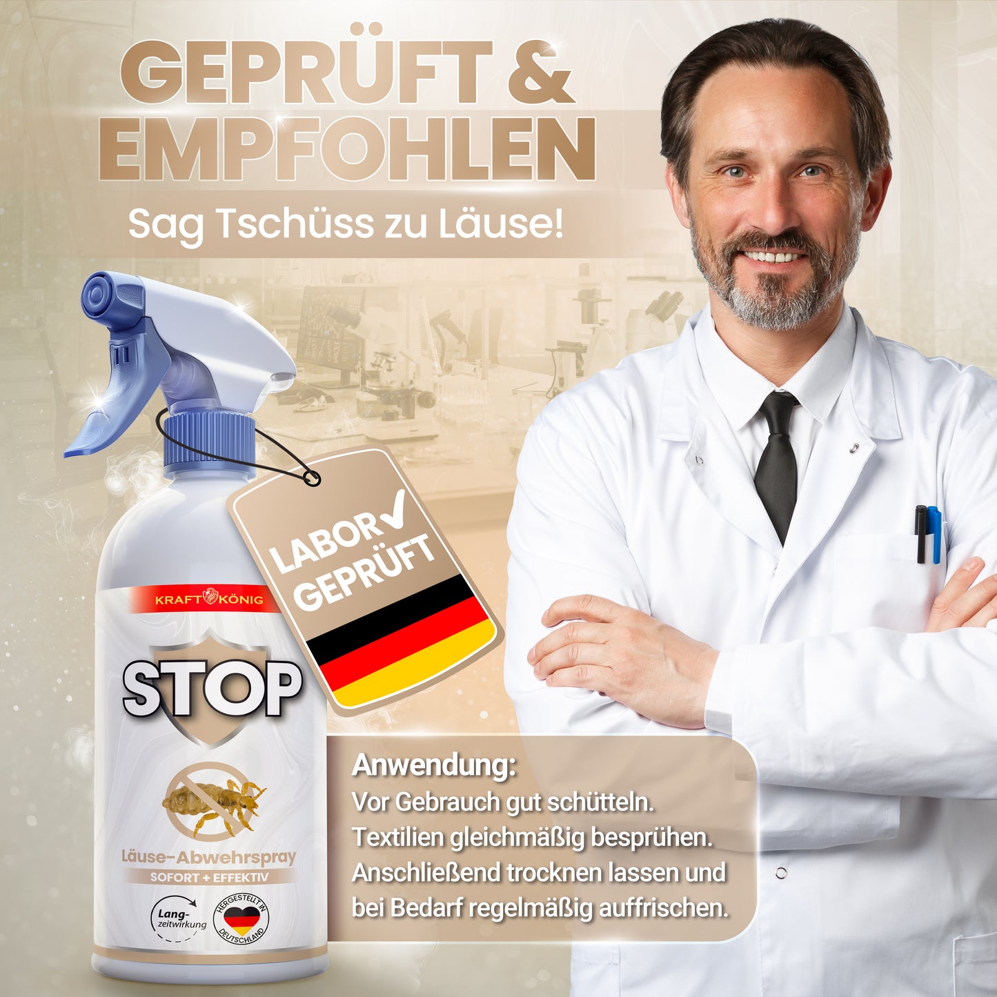 Läusespray – 500ml