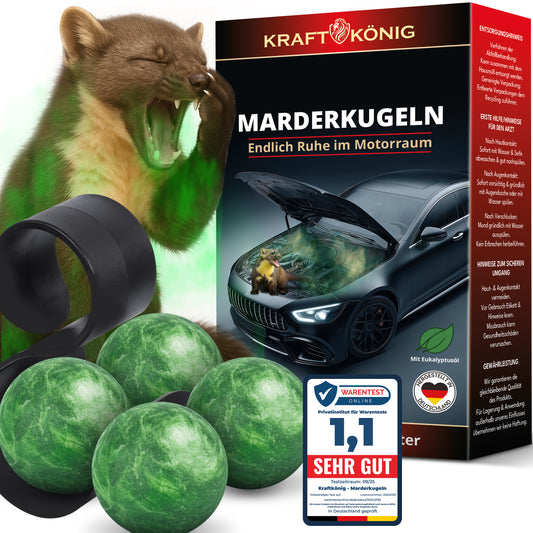 Marderkugeln – 4 Stück