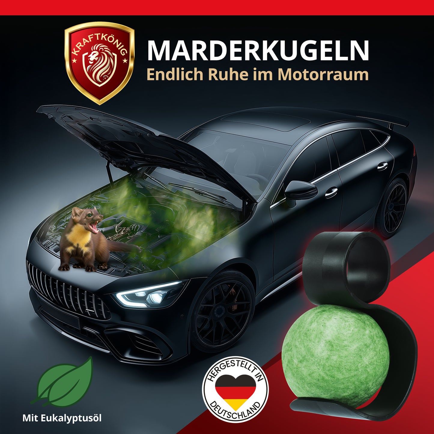 SET Marderkugel + Marderspray