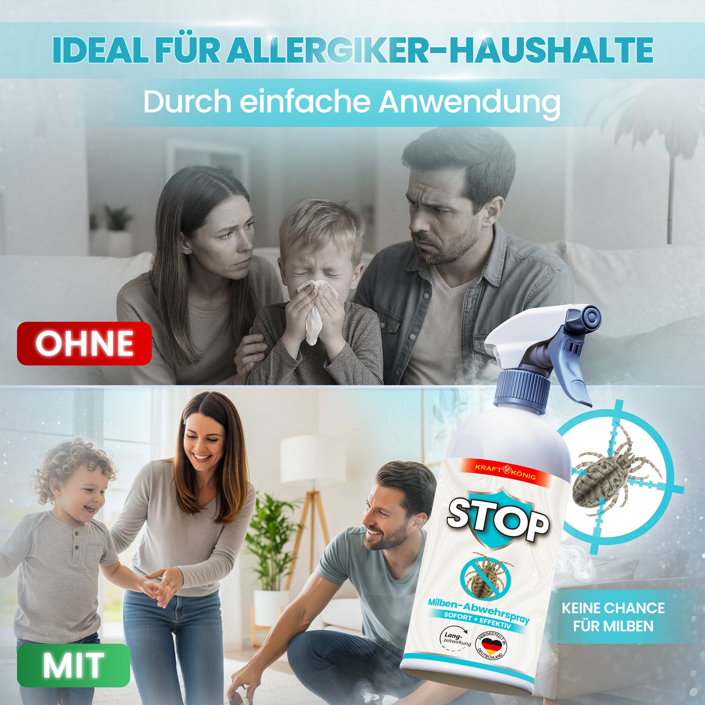 Milbenspray – 500ml