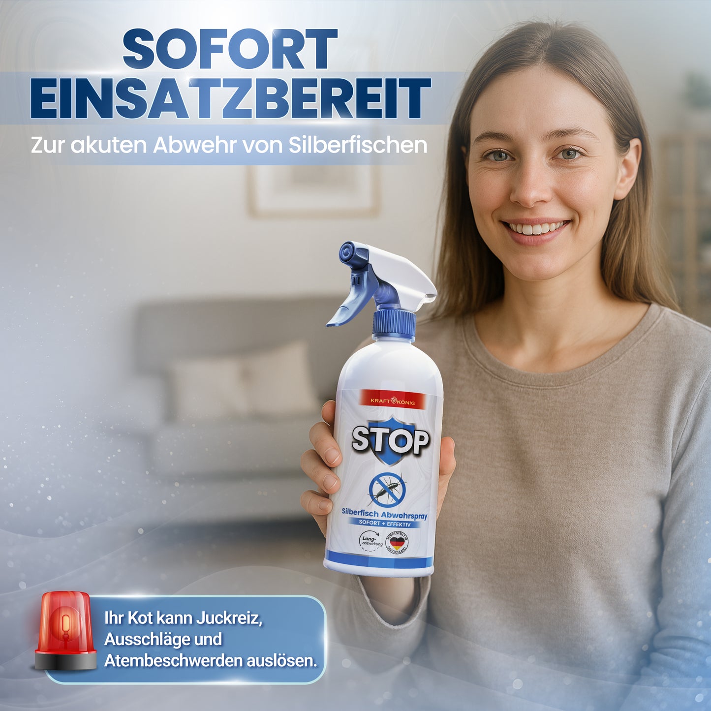 Silberfisch Spray – 500ml
