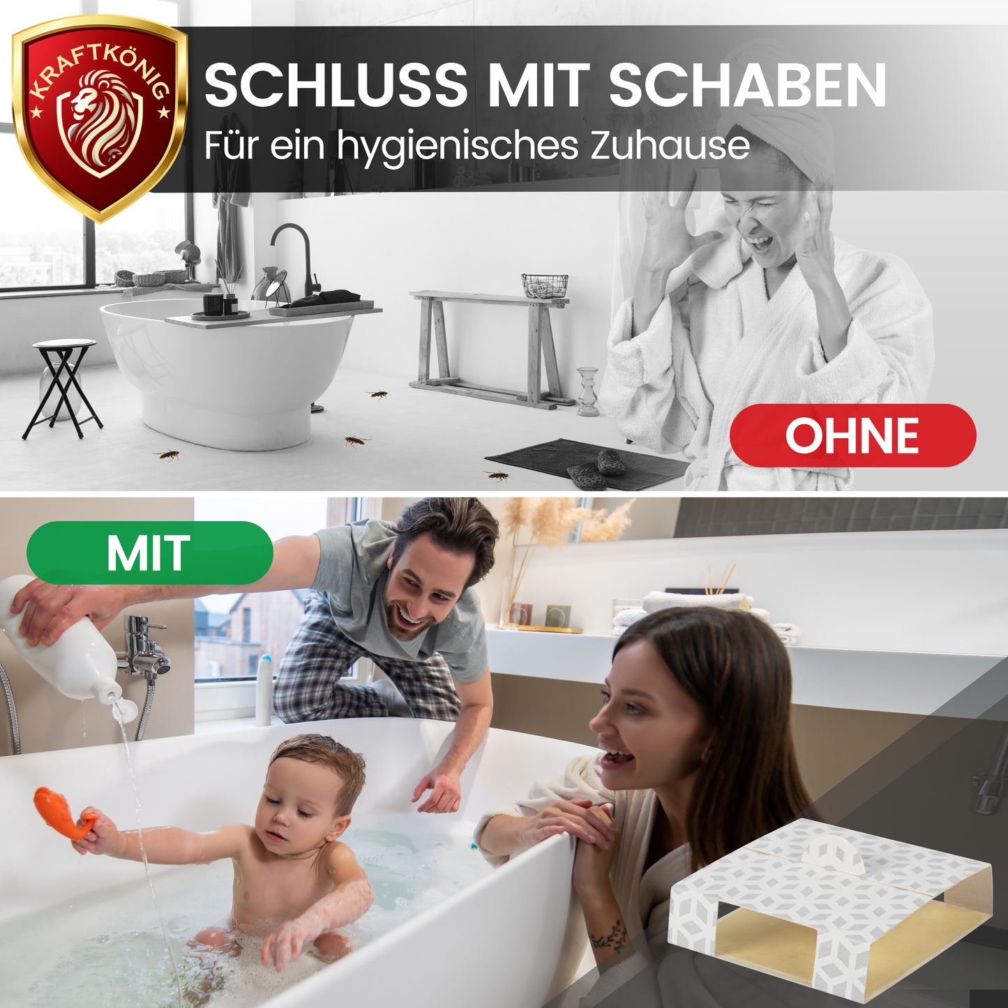 Schabenfalle – 12 Stück