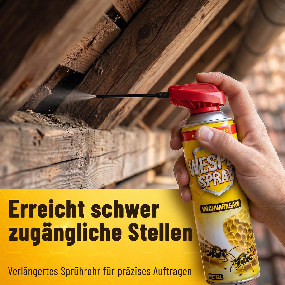 Wespenspray mit Sprührohr – 500ml – Bild 4